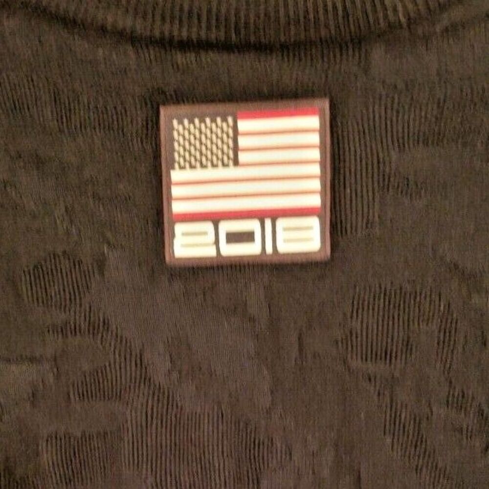 Ralph Lauren Olympic Sweater RLX Navy American Flag USA 1/4 Zip Academia Large - Picture 8 of 8